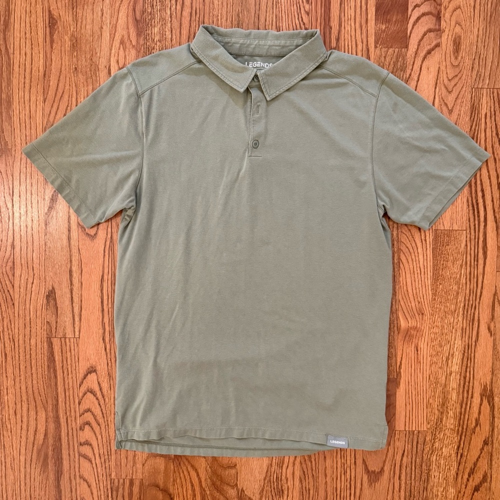 Legends Men's Green Polo Shirt